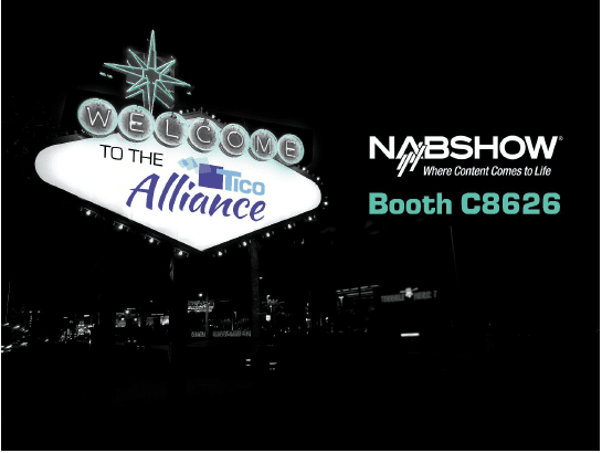 NAB 2019: TICO Alliance returns